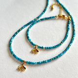 Apatite Ginkgo Necklace