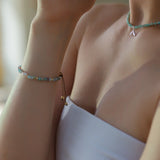 Amazonite Pearl Bracelet