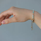 Amazonite Pearl Bracelet