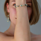 Amazonite Mother of Pearl Bracelet