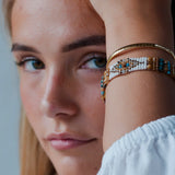 Beaded Bracelet with Apatite