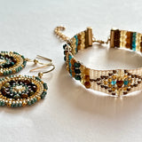 Beaded Bracelet with Apatite